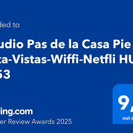 Estudio Pas De La Casa Pie De Pista-Vistas-Wiffi-Netfli Hut 7353 Esterno foto
